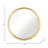 Modern Glam Round Circle Wall Mirror-93457035