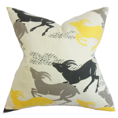 Naenia Square Pillow Cover & Insert