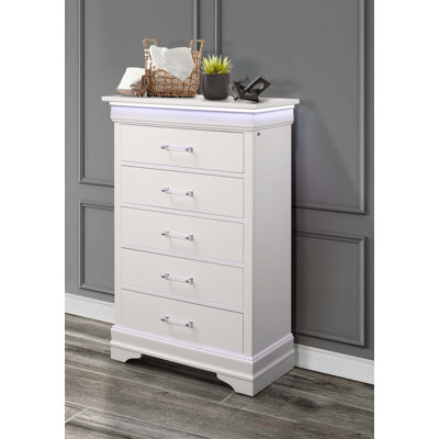 COFFRET BLANC CHARLSTON AVEC DEL