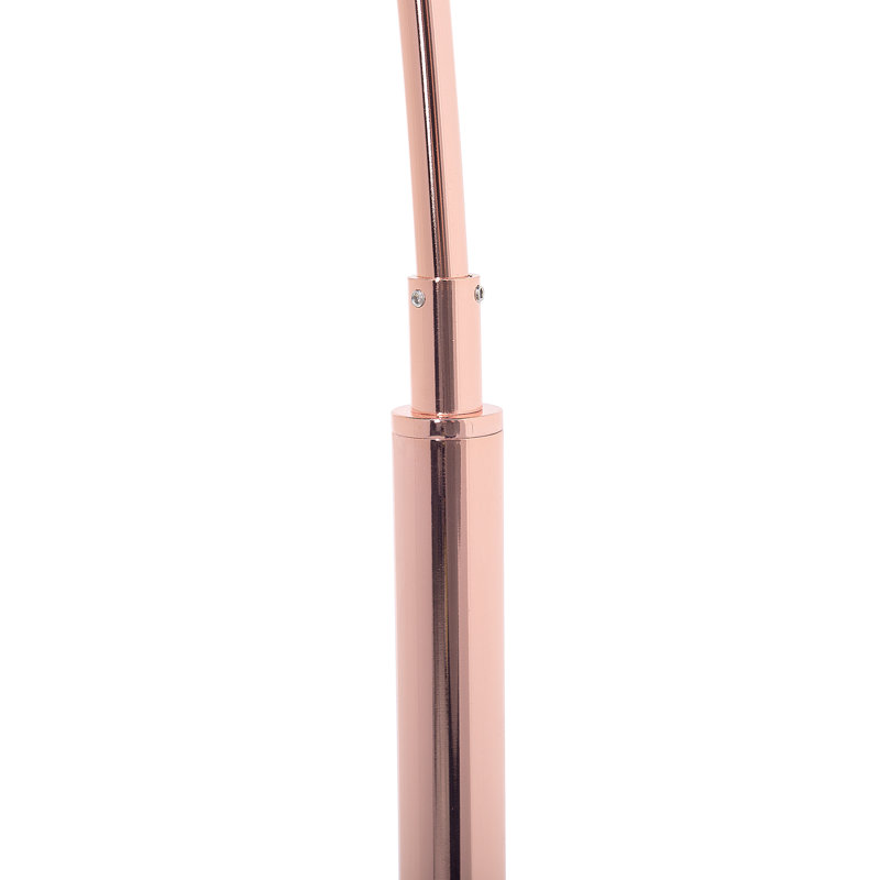 Aanya 210cm Arched Floor Lamp, Copper
