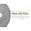 Médaillon Endurathane Attica avec plafond rose, DO 26 po x P 3 3/4 po x P 1 1/2 po-619212320