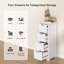 Armoire de rangement autoportante à 4 tiroirs Fortine l 10,6 po x H 33,5 po Fortine-122544377