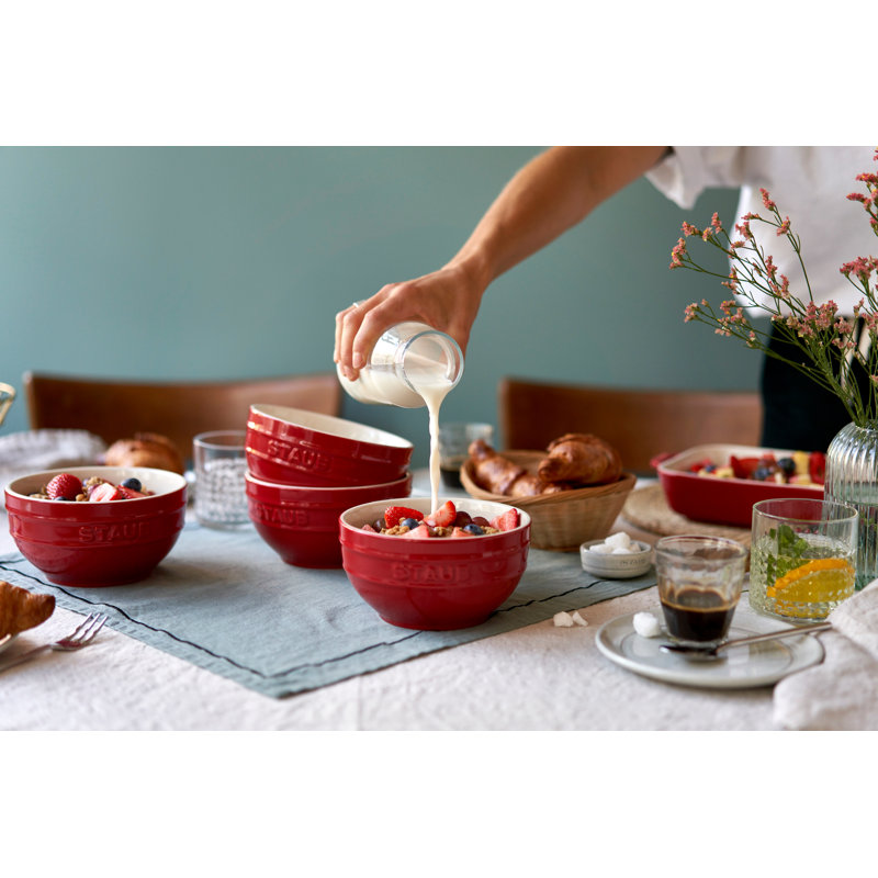 Staub Large Universal Cereal Bowl, Cherry