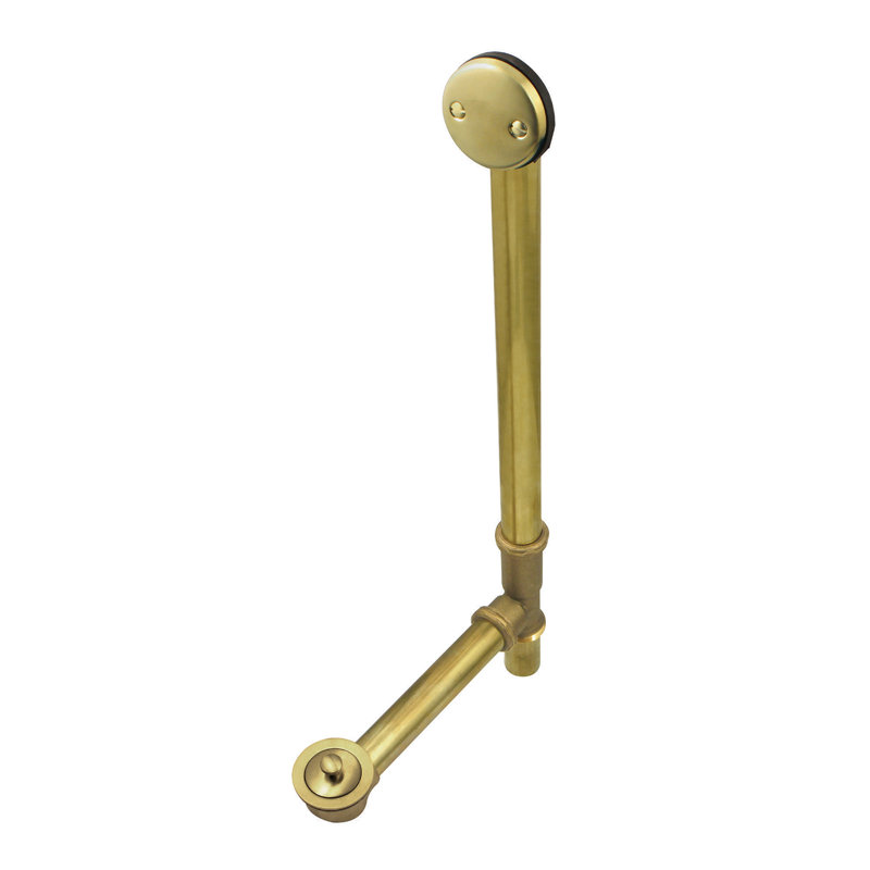 Baignoire et trop-plein Kingston Brass, Laiton brossé