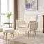 Fauteuil rembourré avec repose-pieds Vaishal-89242796