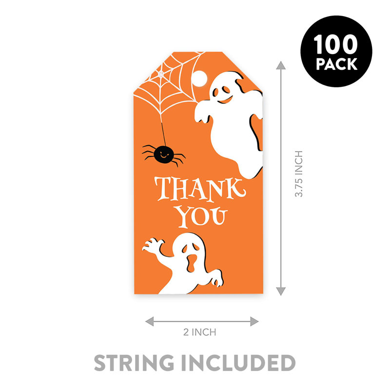 Sacs-cadeaux jetables en papier Scary Ghost