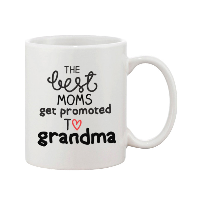 White Ceramic Grandma Promotion Coffee Mug 11oz