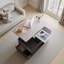 Lift Top Block Coffee Table with Storage-694836097