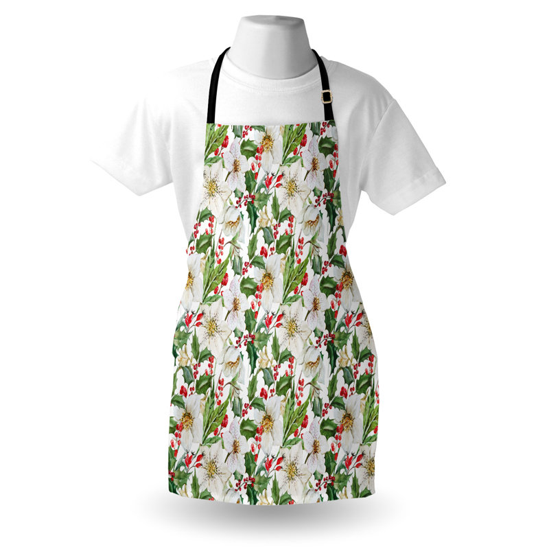 Floral Bib Apron
