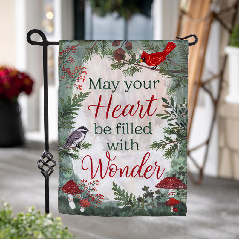 Drapeau de jardin Wondering Heart