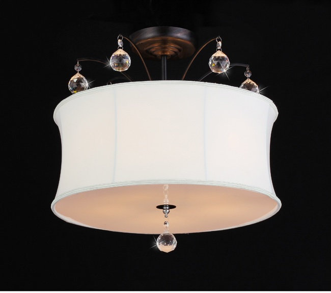 Yamada 4 - Light Fabric Chandelier