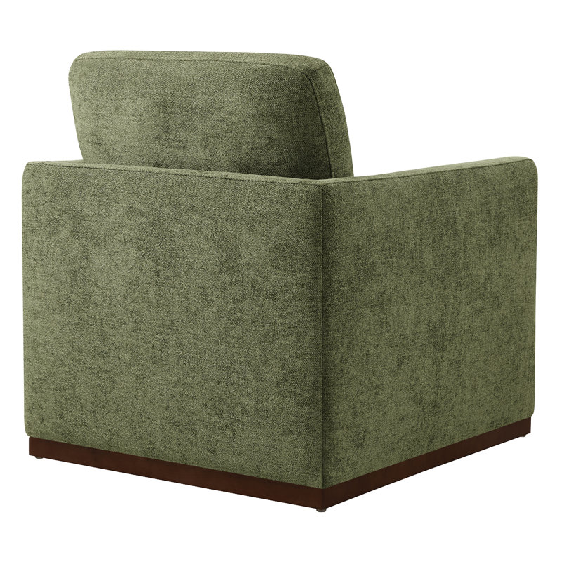Fauteuil Benten, Vert mousse