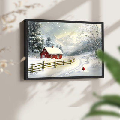 «Chirstmas Art» - DCCLV - Reproduction encadrée - Restickable