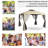 Outsunny 9.6' x 11.6' Patio Gazebo, Outdoor Canopy Shelter with 2-Tier Roof and Netting, Steel Frame for Garden, Lawn, Backyard, and Deck
