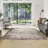 Heirloom Emne Modern Abstract Ivory Multi Polypropylene Area Rug-98105639
