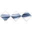 « scintillant light blue pattern », impression à multiples images sur toile