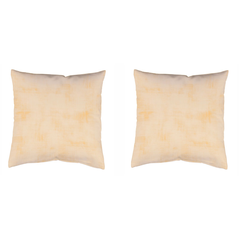 Square Cushion Cover, 50 x 50 cm, Taupe, No
