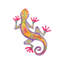 Décoration murale d'intérieur 18 po Maha Gecko 18 po - jaune-128849860-128849861