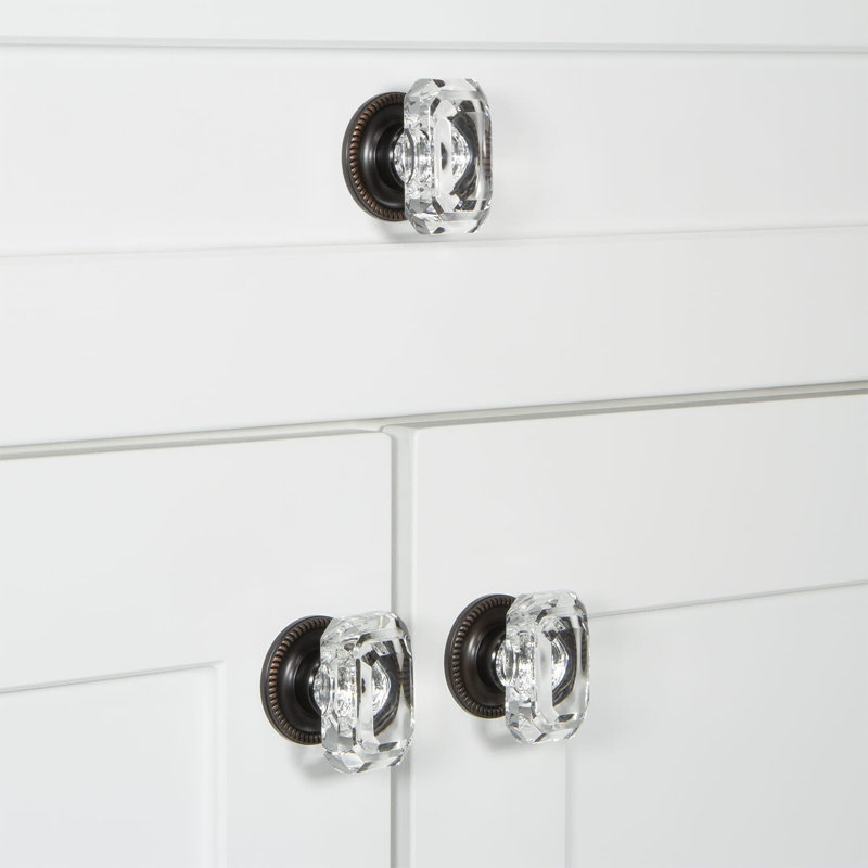 Baguette Rectangular Knob, Timeless Bronze