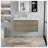 42" Floating Bathroom Vanity with Sink, Modern Wall-Mounted Bathroom Storage-1049197142-1049197140