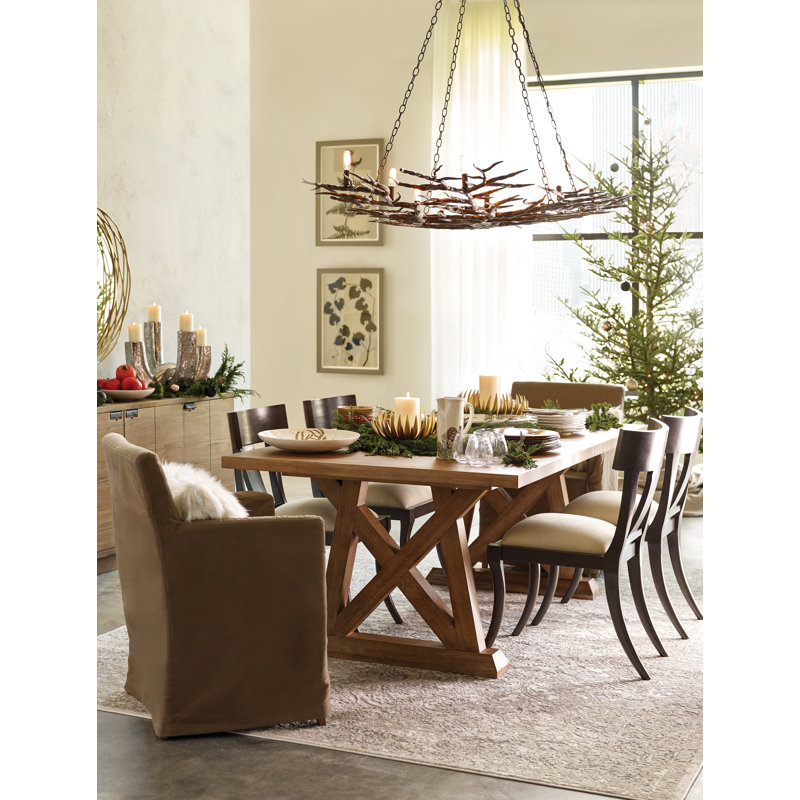 Rainforest 14 - Light Chandelier, Rustic Bronze