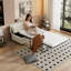 Lit d'appoint convertible ottoman pliant avec matelas-245775964