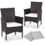 Chaise de patio avec coussins Anaid-1157233546