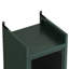 Armoire de rangement contemporaine à quatre compartiments, sombre pour le couloir, quatre buffets organisant l'espace de vie-817437852-817437848