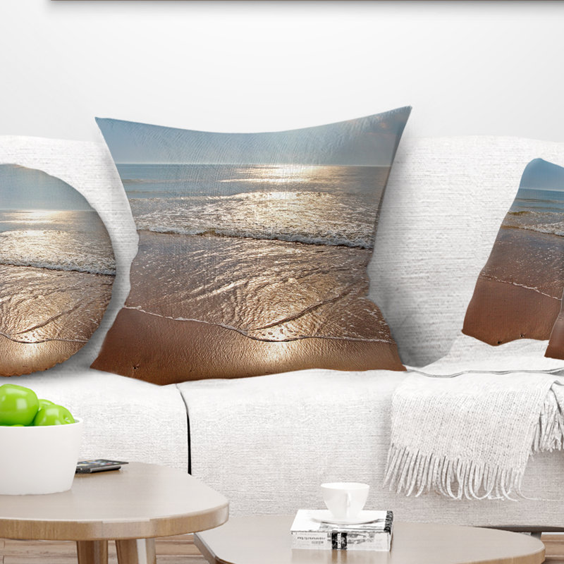Coussin Seascape, 16 po x 1 po, Carré