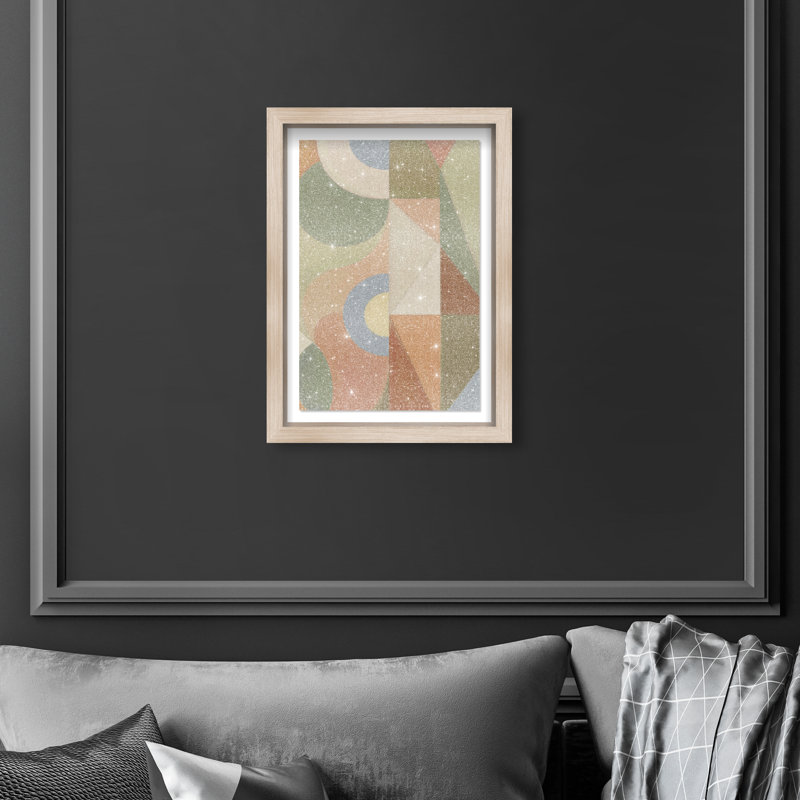 Adore You Print by Oliver Gal, 46.5"H x 31.5"W, Natural Oak Shadowbox