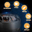 Haut-parleur de basses portatif Bluetooth 6,5 "2000W