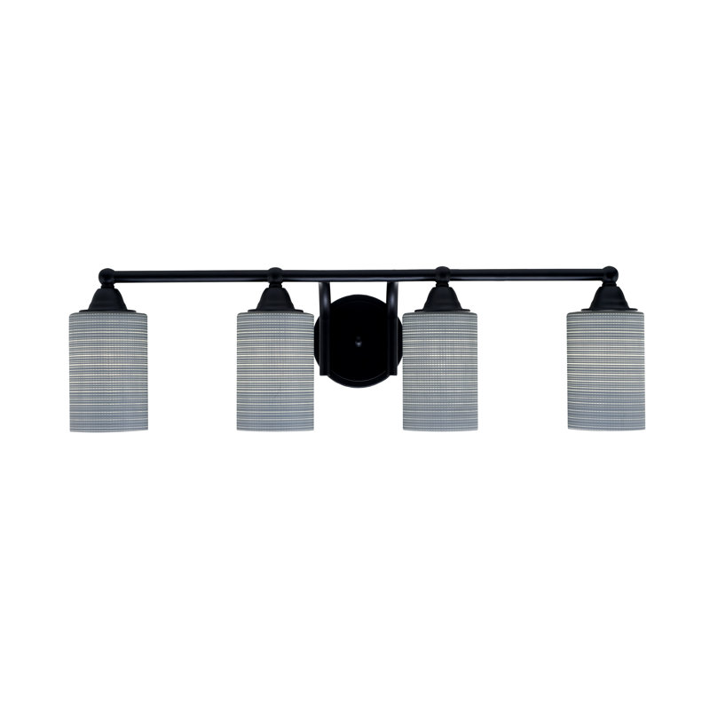 Paramount 4 Light Bath Bar, Grayish Blue