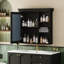 Armoire à pharmacie de salle de bain avec miroir 30 po x 28 po, armoire à miroir murale avec rangement, armoire de rangement noire au-dessus de la toilette pour salle de bain