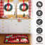 2 tapis de cuisine et tapis de Noël pour tapis de sol antidérapant Merry Christmas Kitchen Decor-209327456