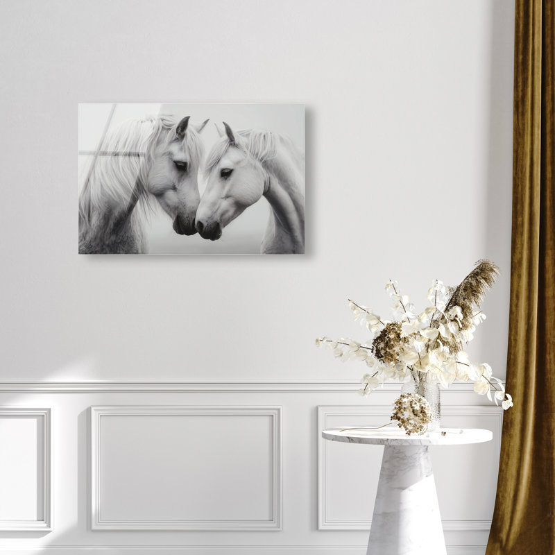 Twin Souls I Print by Oliver Gal, 10"H x 15"W, High-Gloss Acrylic Print