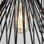 Ayoub 1 - Light Black Drum Pendant-1767904290