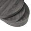 TABLE BASSE MODERNE ROTATIF - Noir mat