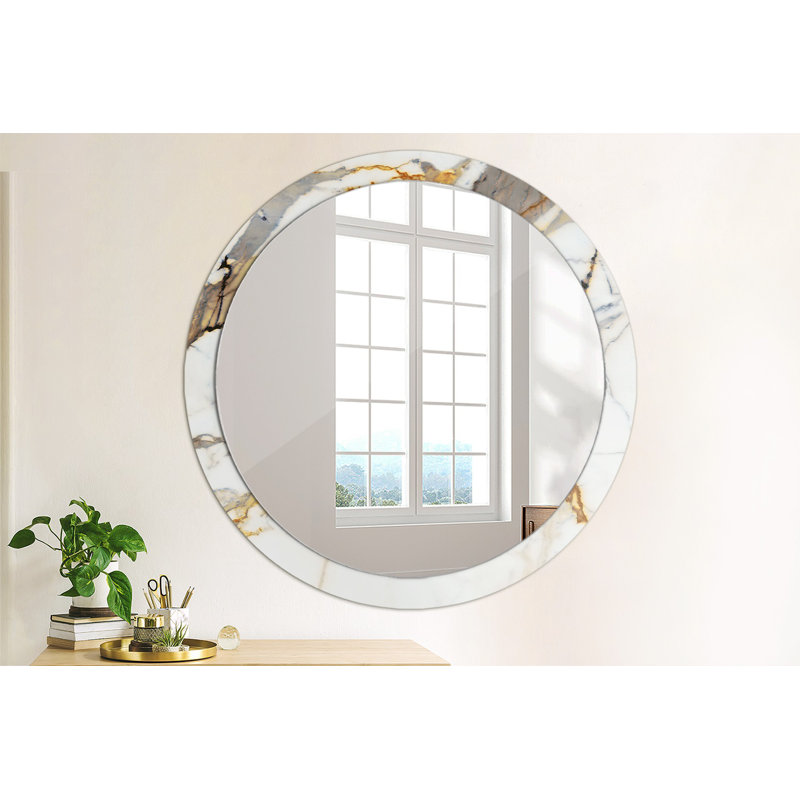 Huldar Glass Flat Wall Mirror