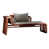 Chaise longue à accoudoir gauche sélectionné