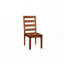 Ensemble de chaises de salle à manger avec dossier échelle, 4 pieds en bois