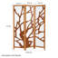 Ressington 130cm W x 175cm H 3 - Panel Folding Room Divider