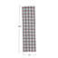 Plaid Embroidered Cotton Table Runner