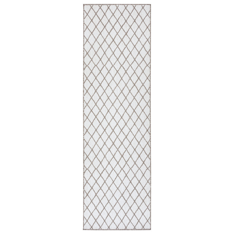 Malaga Flatweave Linen Rug, Runner 80cm x 350cm