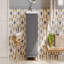 Petit meuble-lavabo moderne de 20 pouces avec lavabo en céramique