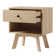 Bradgate 1-Drawer Nightstands with Storage Cubby