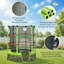 Trampoline Outsunny 5 pi pour enfants avec filet, conception sans ressort pour une sécurité et un rebond accrus, idéal pour une utilisation intérieure et extérieure