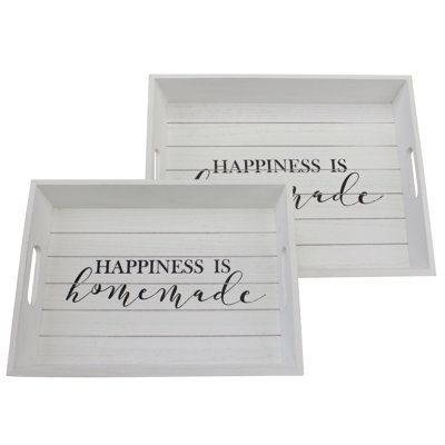 Immingham Wood Tray - Set of 2
