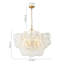 Erikson 8 - Light Water Glass Bubble Chandelier