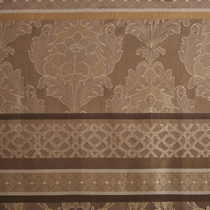 Rideau de douche jacquard