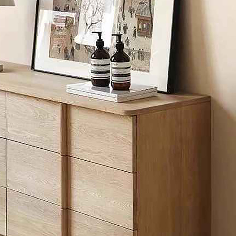 Classic Simple Style Sideboard, Beige